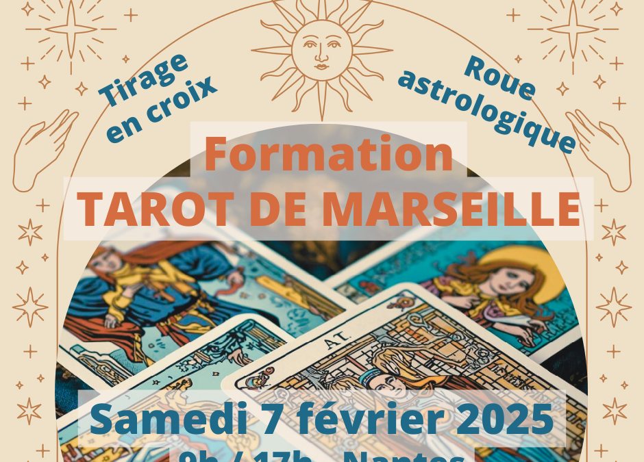 Formation Tarot de Marseille – Tirage en Croix & Roue Astrologique