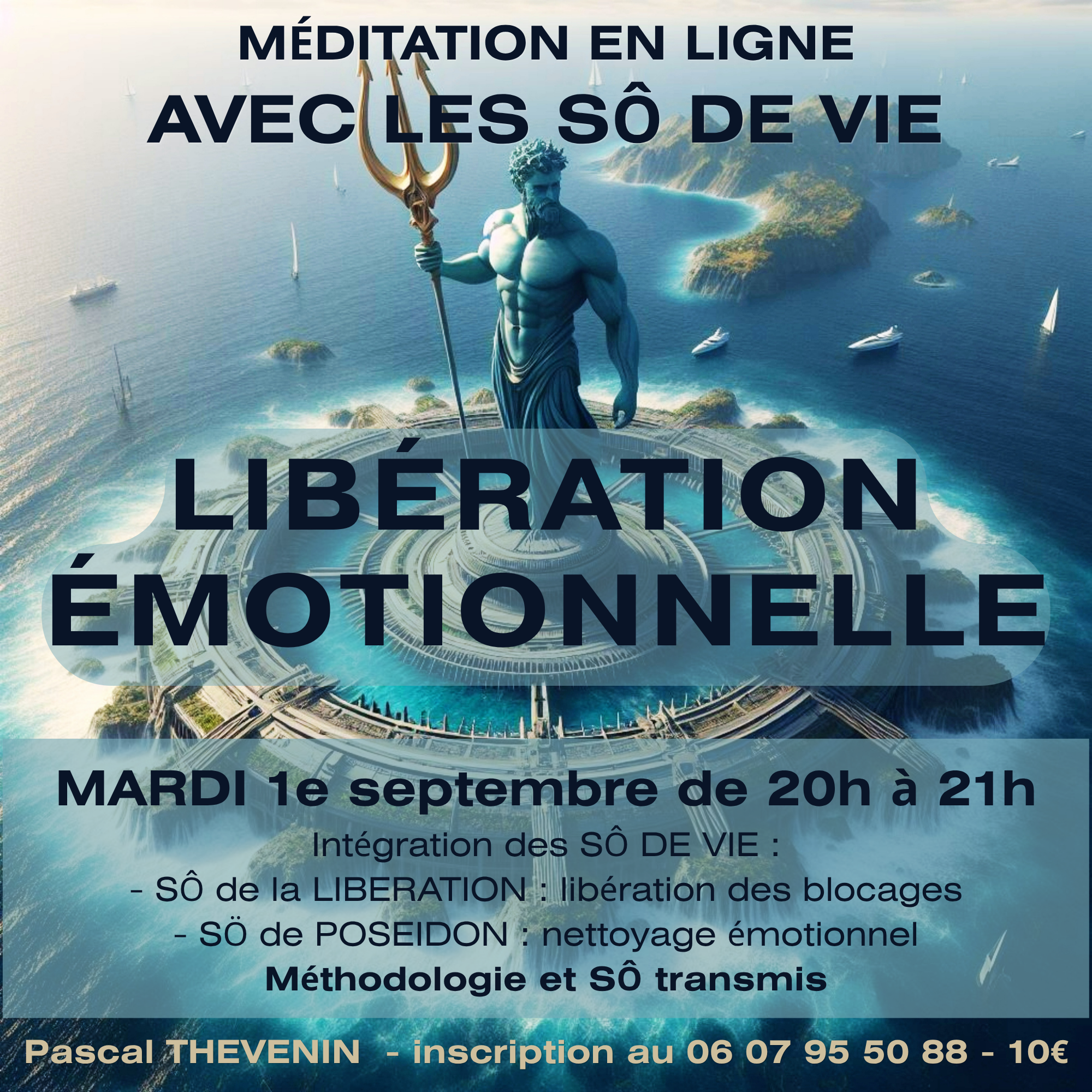 Méditation en ligne pour la libération émotionnelle avec les SÔ DE VIE